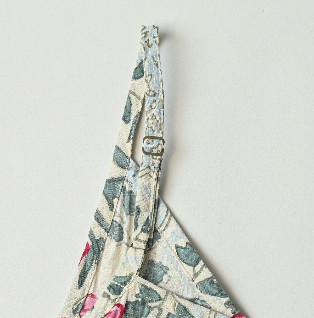 45R Saffron Block Print Umbrella Dress