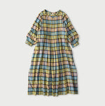 45R Khadi Dobby Tuck Dress