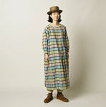 45R Khadi Dobby Tuck Dress