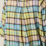 45R Khadi Dobby Tuck Dress