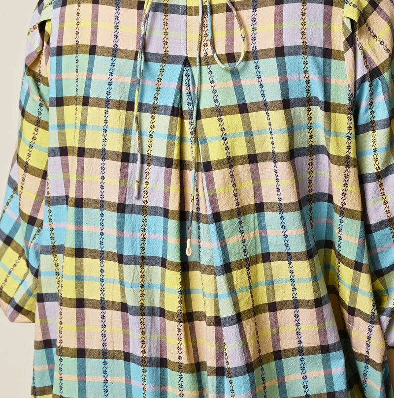 45R Khadi Dobby Tuck Dress - Image 11