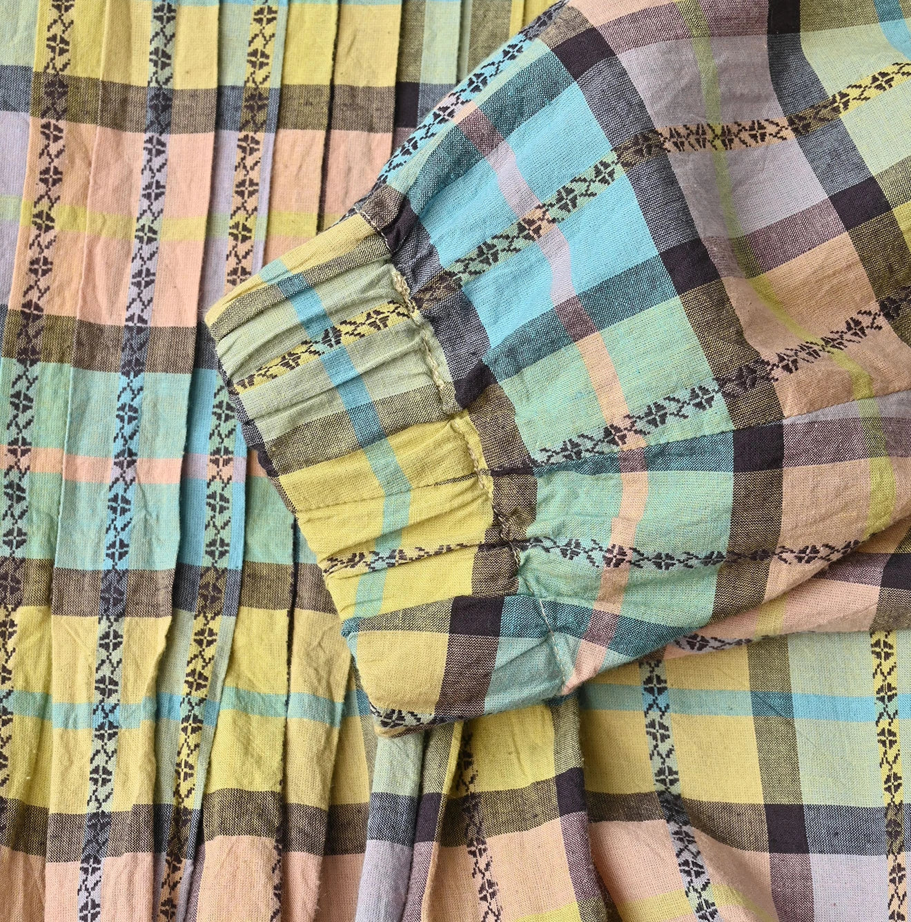 45R Khadi Dobby Tuck Dress - Image 16