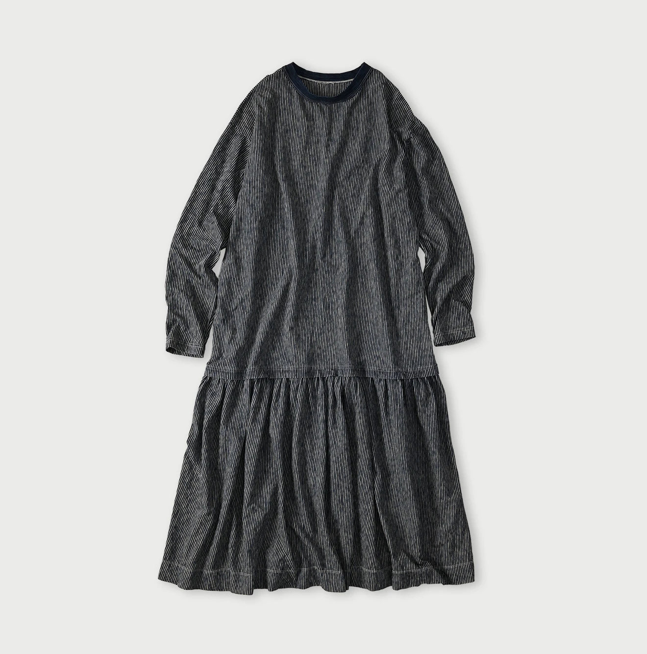 45R Indigo Hickory Tenjiku Dress - Image 1