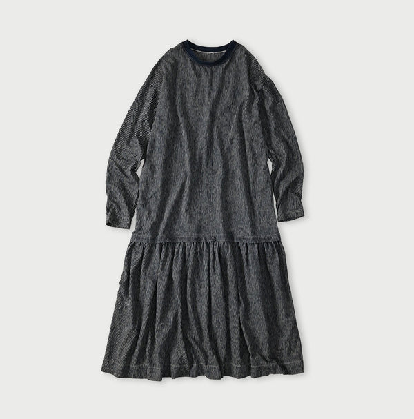 45R Indigo Hickory Tenjiku Dress