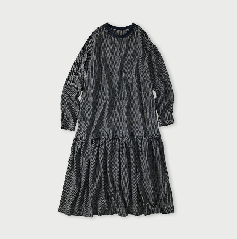 45R Indigo Hickory Tenjiku Dress - Image 1