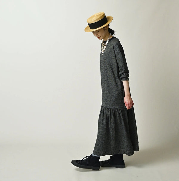 45R Indigo Hickory Tenjiku Dress