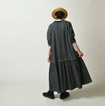 45R Indigo Hickory Tenjiku Dress