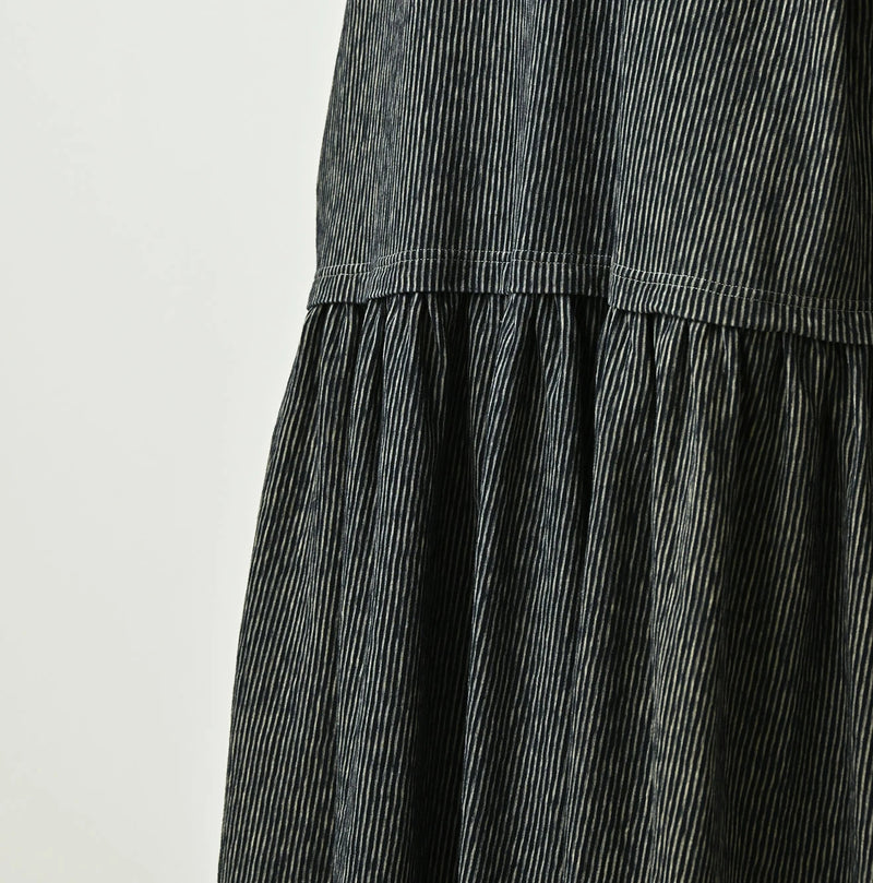 45R Indigo Hickory Tenjiku Dress - Image 9