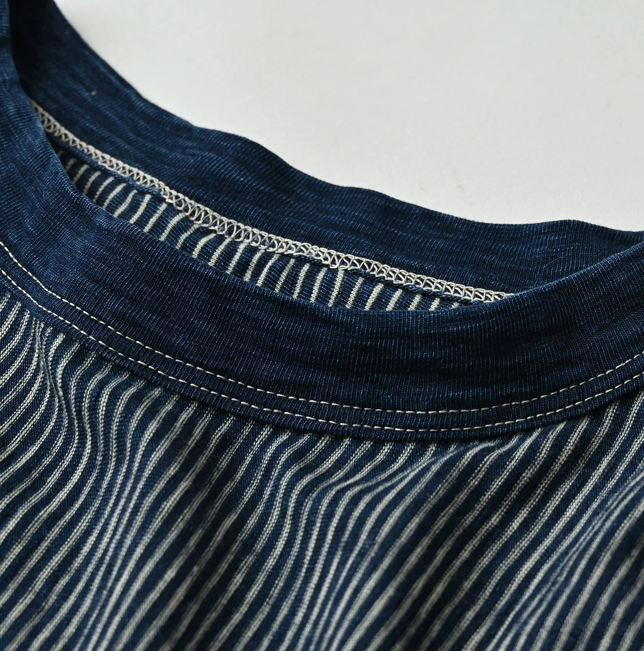 45R Indigo Hickory Tenjiku Dress - Image 13