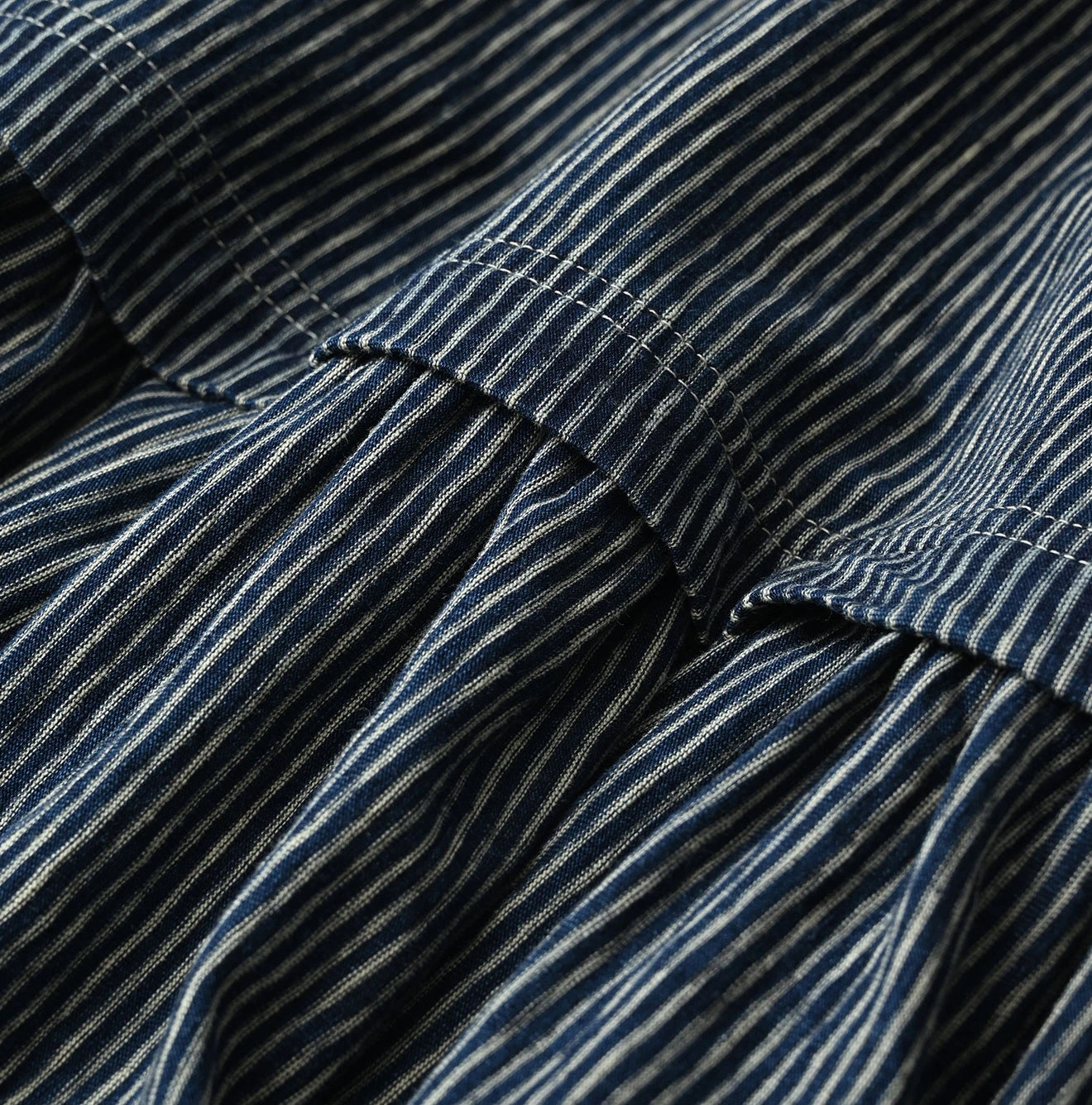 45R Indigo Hickory Tenjiku Dress - Image 15