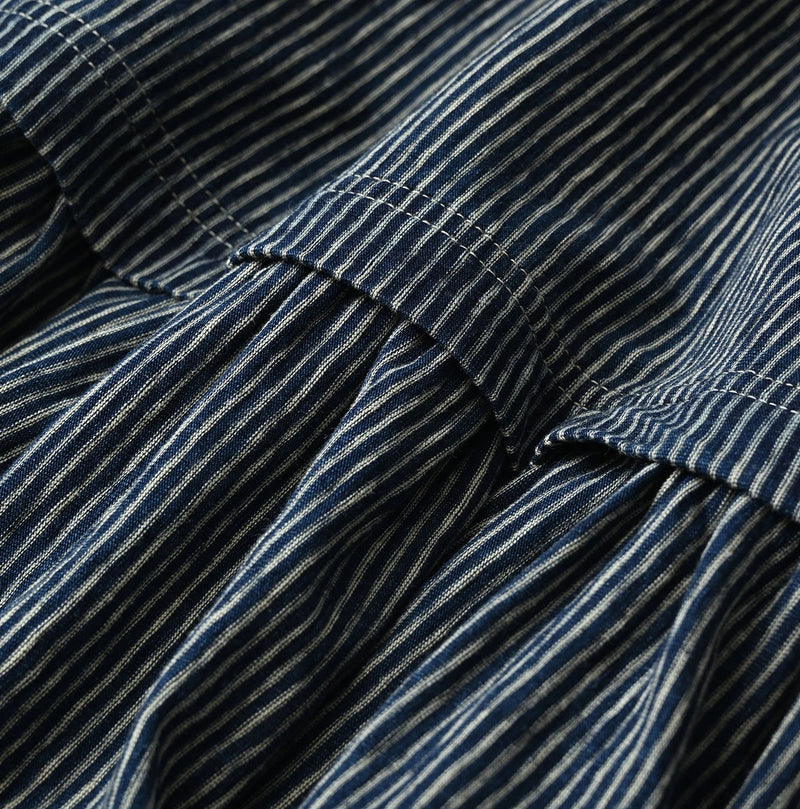 45R Indigo Hickory Tenjiku Dress - Image 15