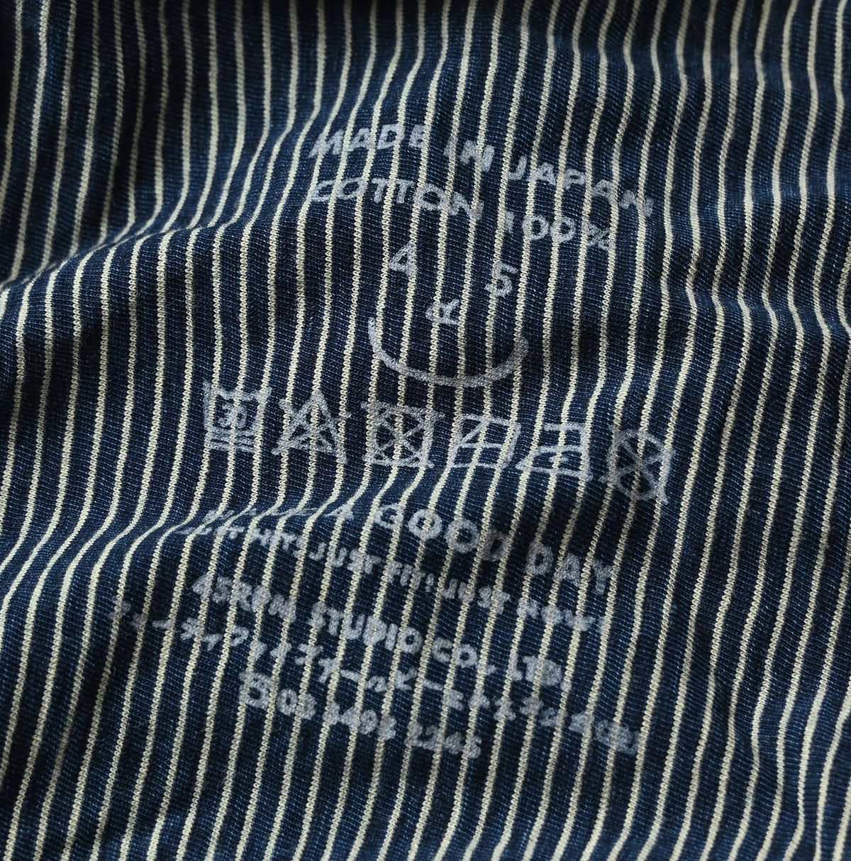 45R Indigo Hickory Tenjiku Dress