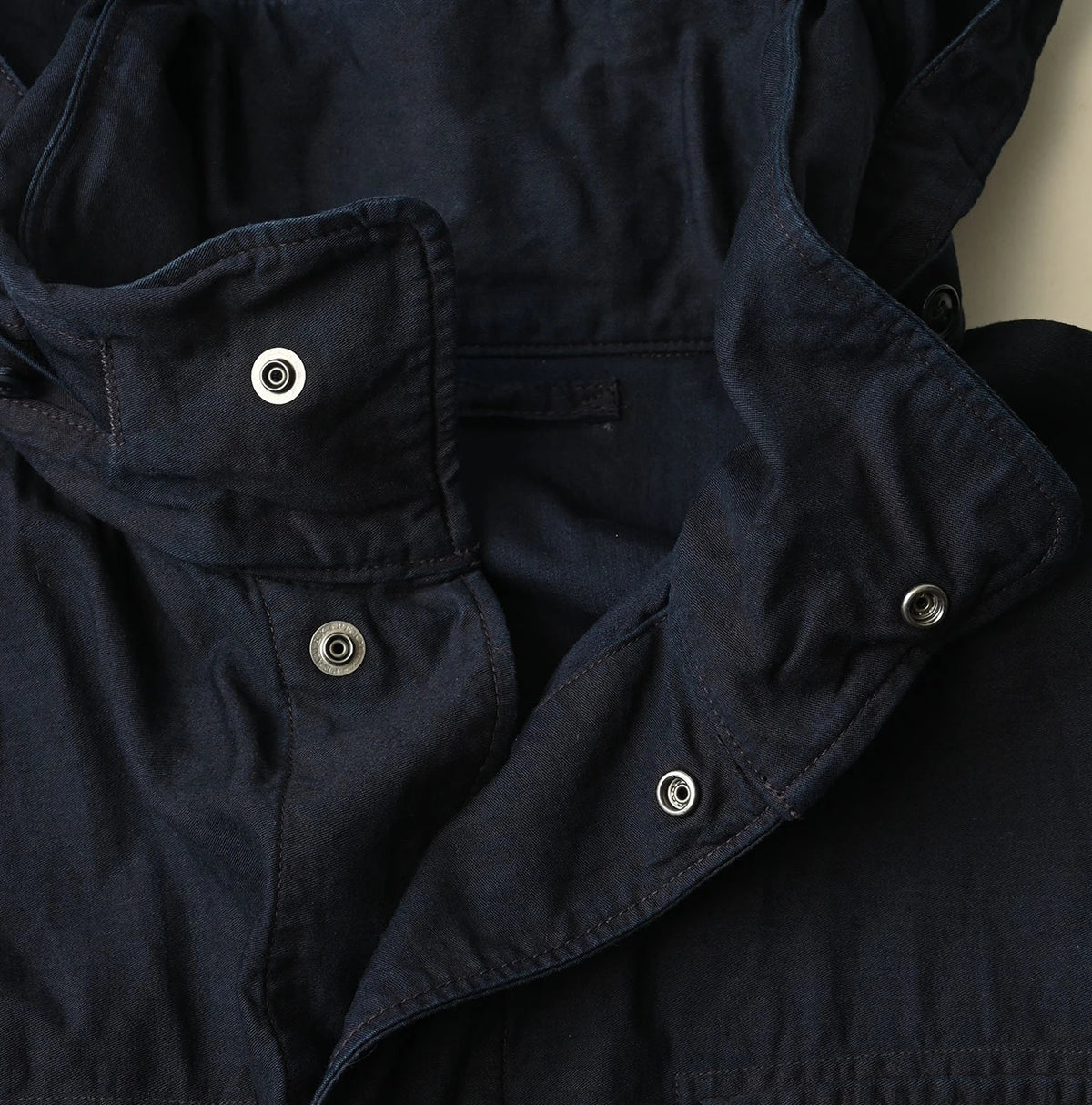 45R Indigo Light Back Sateen Hoodie Dress