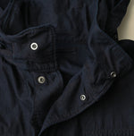 45R Indigo Light Back Sateen Hoodie Dress