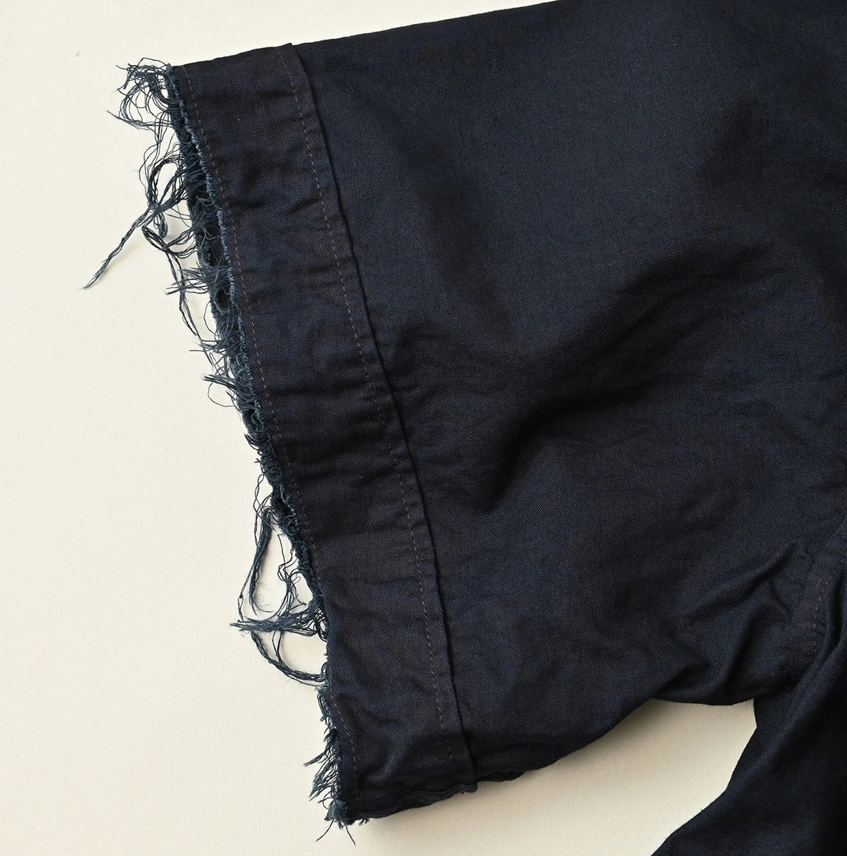 45R Indigo Light Back Sateen Hoodie Dress