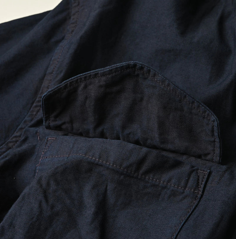45R Indigo Light Back Sateen Hoodie Dress - Image 18