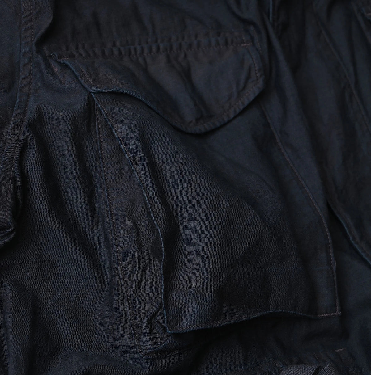 45R Indigo Light Back Sateen Hoodie Dress