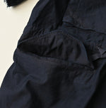 45R Indigo Light Back Sateen Hoodie Dress