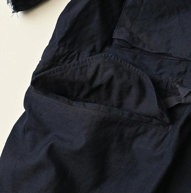45R Indigo Light Back Sateen Hoodie Dress - Image 21