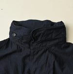 45R Indigo Light Back Sateen Hoodie Dress