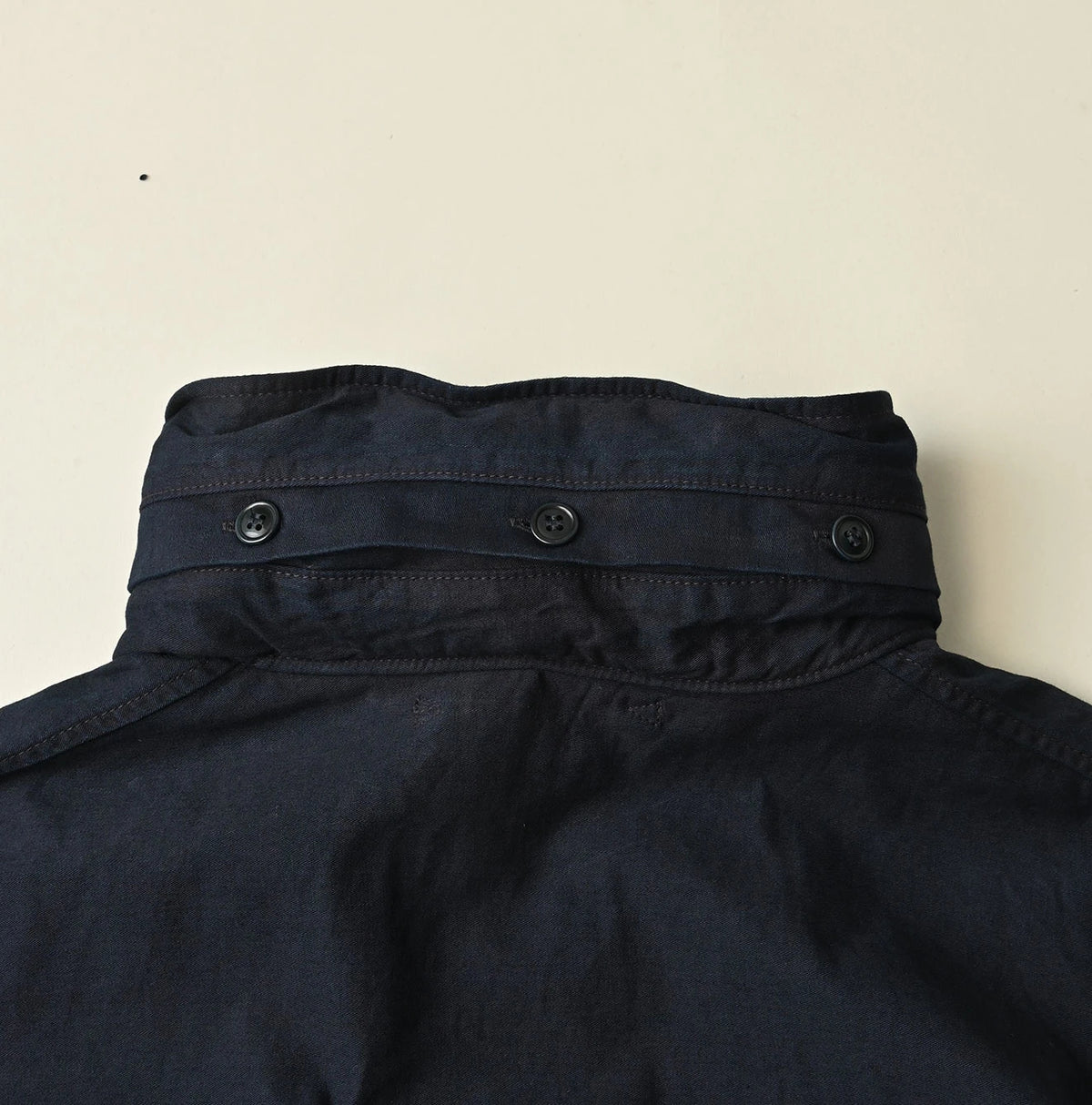 45R Indigo Light Back Sateen Hoodie Dress