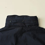 45R Indigo Light Back Sateen Hoodie Dress