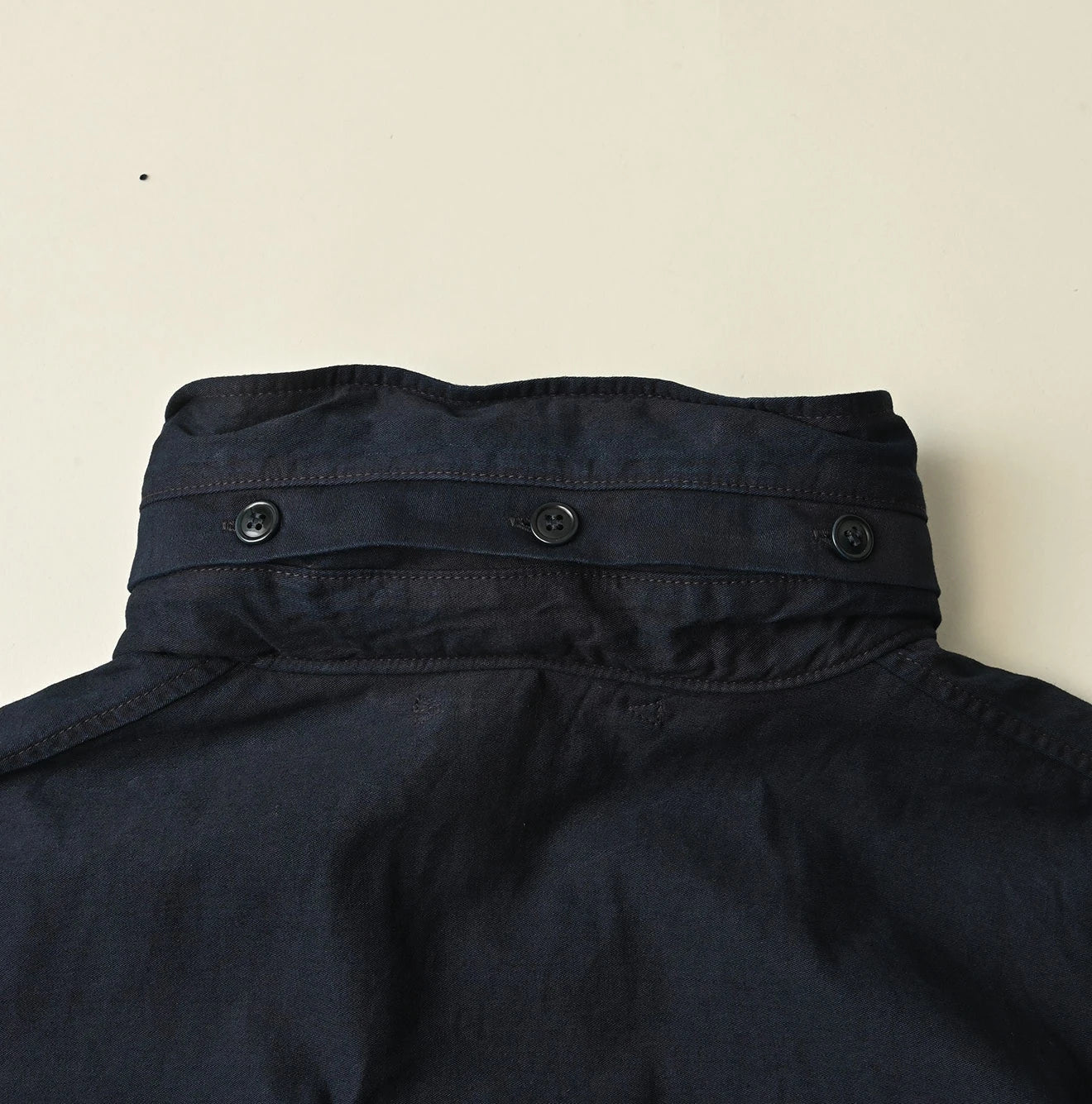 45R Indigo Light Back Sateen Hoodie Dress