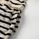 Basque Tenjiku Stripe Tiered Dress - 45R by 45rpm studio