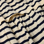 Basque Tenjiku Stripe Tiered Dress - 45R by 45rpm studio