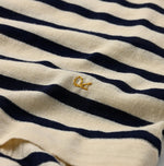 Basque Tenjiku Stripe Tiered Dress - 45R by 45rpm studio