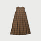 Dark Madras Dress