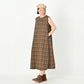 Dark Madras Dress