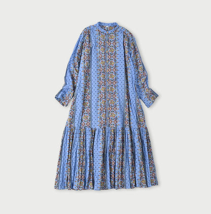 45R Paisley Dot Stripe Dress