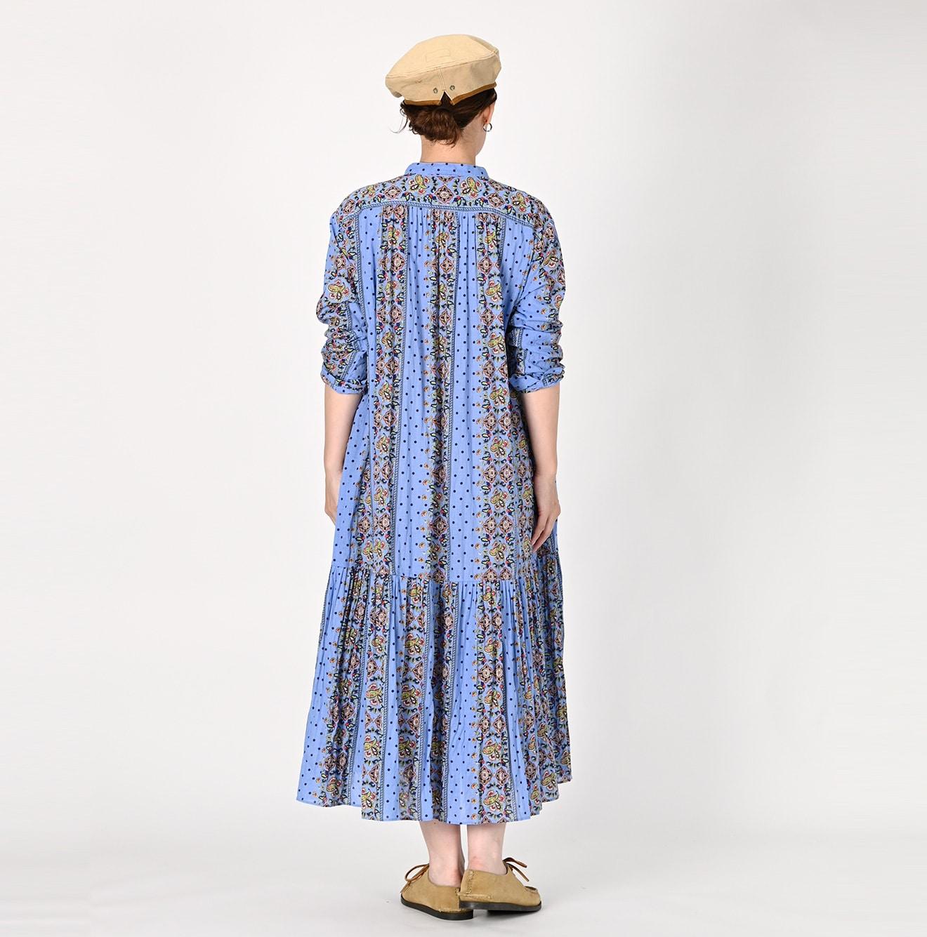 Paisley Dot Stripe Dress - 45R by 45rpm studio - Image 4