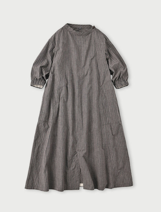 Yorimoku Cotton Tweed Sail Dress