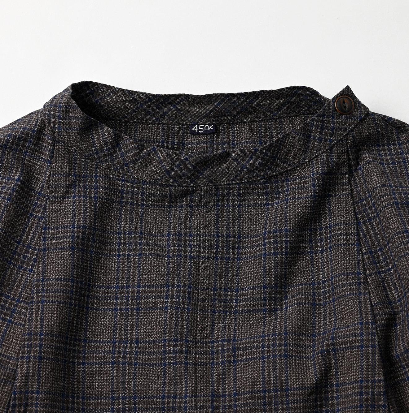 ☆WEEKEND☆直営店買付☆Flared Cotton Voile Dress/ASTER1234 Yorimoku Cotton Tweed Sail Dress – 45R GLOBAL