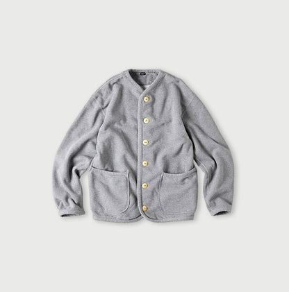 45R Heritage Cotton Fleece 908 Binding Cardigan (Top-dyed)