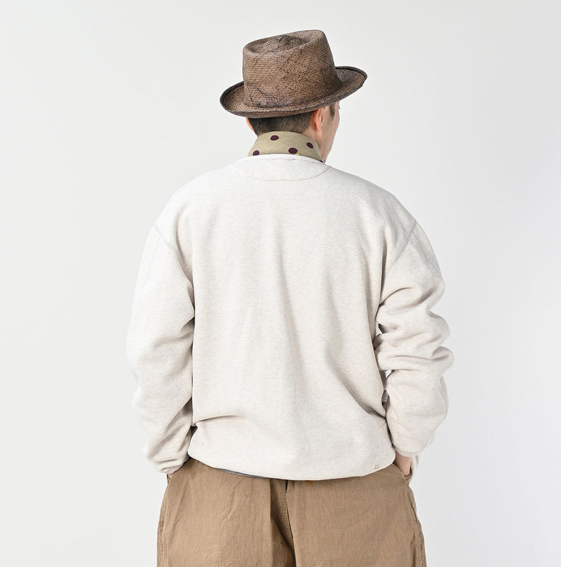 45R Heritage Cotton Fleece 908 Binding Cardigan (Top-dyed)