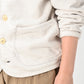 45R Heritage Cotton Fleece 908 Binding Cardigan (Top-dyed)