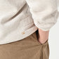 45R Heritage Cotton Fleece 908 Binding Cardigan (Top-dyed)
