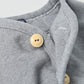 45R Heritage Cotton Fleece 908 Binding Cardigan (Top-dyed)