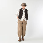 45R Heritage Cotton Fleece 908 Binding Cardigan (Top-dyed)