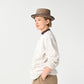 45R Heritage Cotton Fleece 908 Binding Cardigan (Top-dyed)