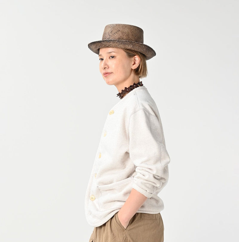 45R Heritage Cotton Fleece 908 Binding Cardigan (Top-dyed)