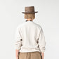 45R Heritage Cotton Fleece 908 Binding Cardigan (Top-dyed)