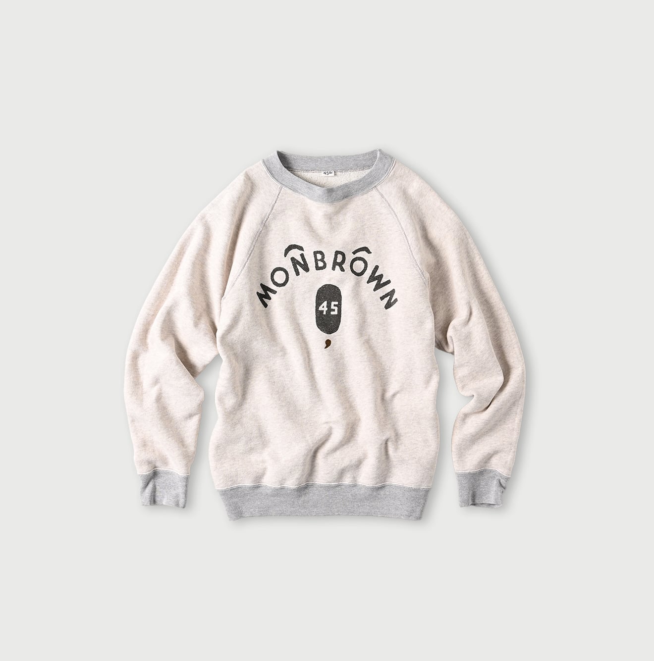 45R Cotton Fleece 908 Raglan Sweat (Top-dyed)