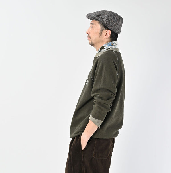 45R Cotton Fleece 908 Raglan Sweat (Top-dyed)