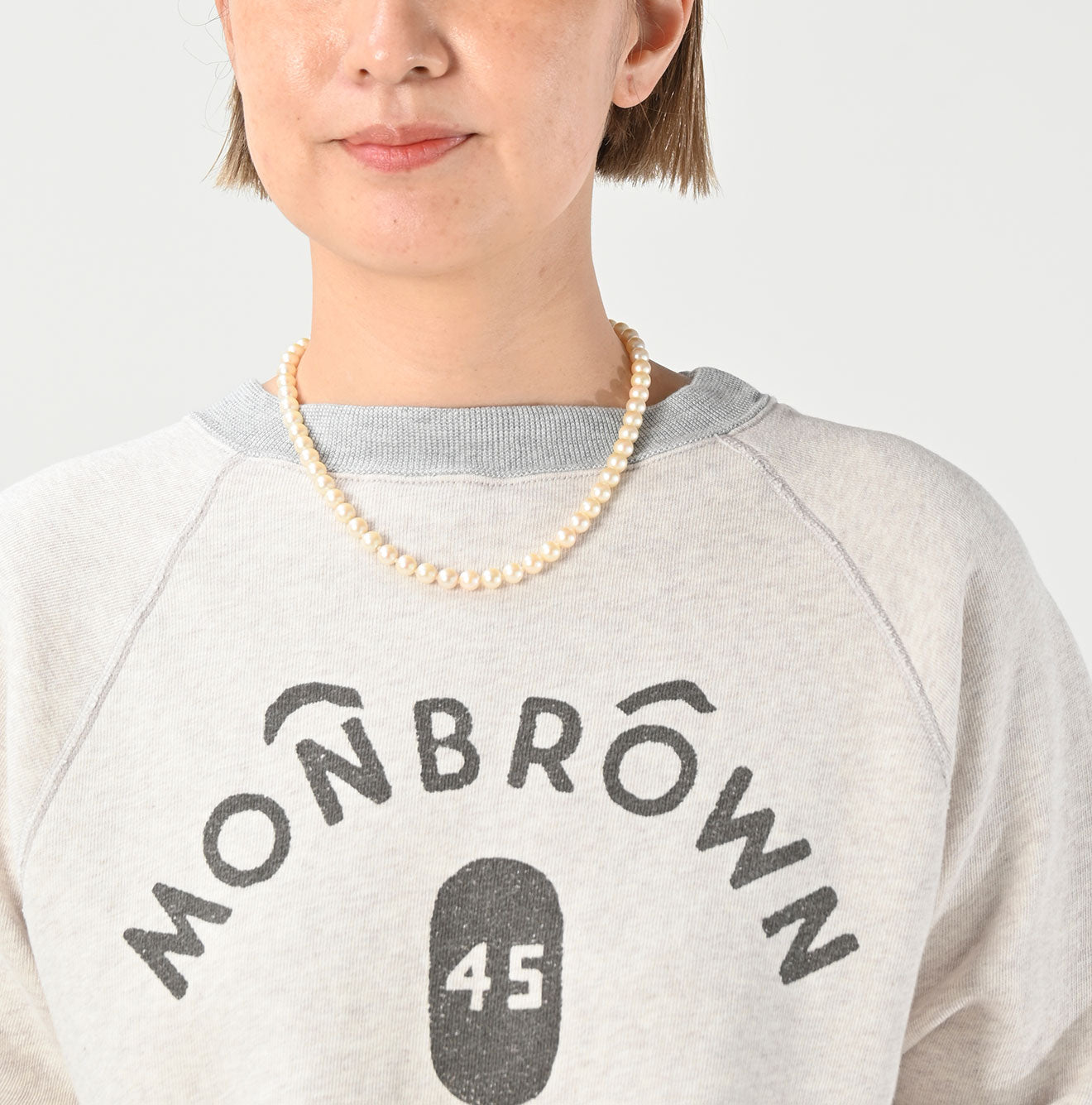 45R Cotton Fleece 908 Raglan Sweat (Top-dyed) - Image 11