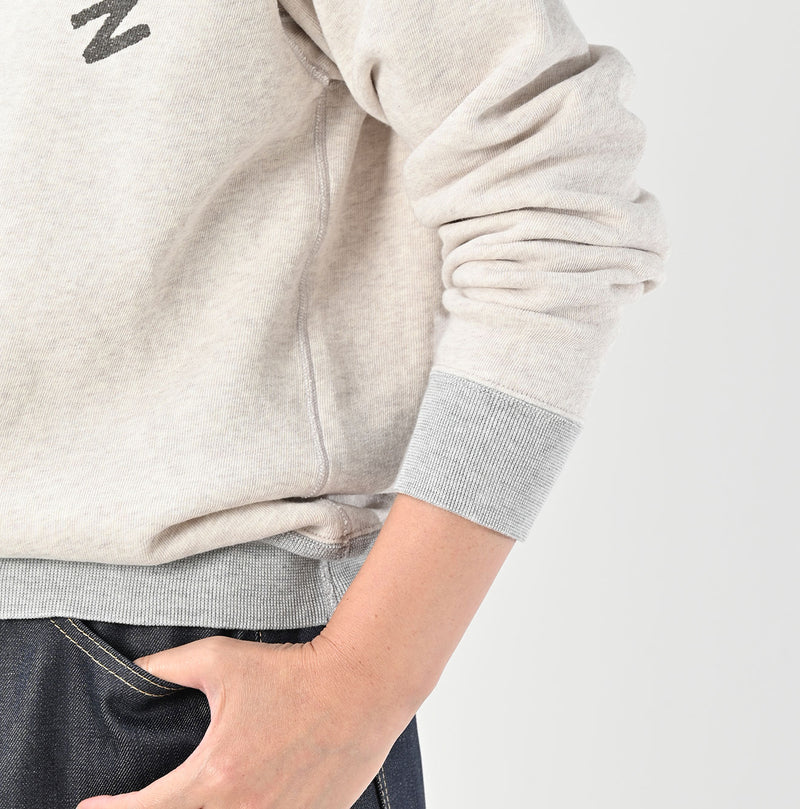45R Cotton Fleece 908 Raglan Sweat (Top-dyed)