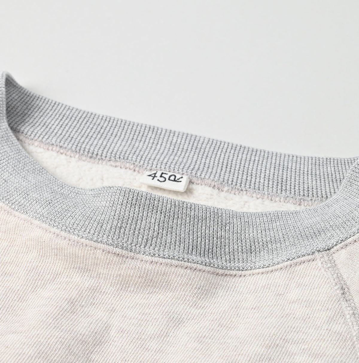 45R Cotton Fleece 908 Raglan Sweat (Top-dyed)